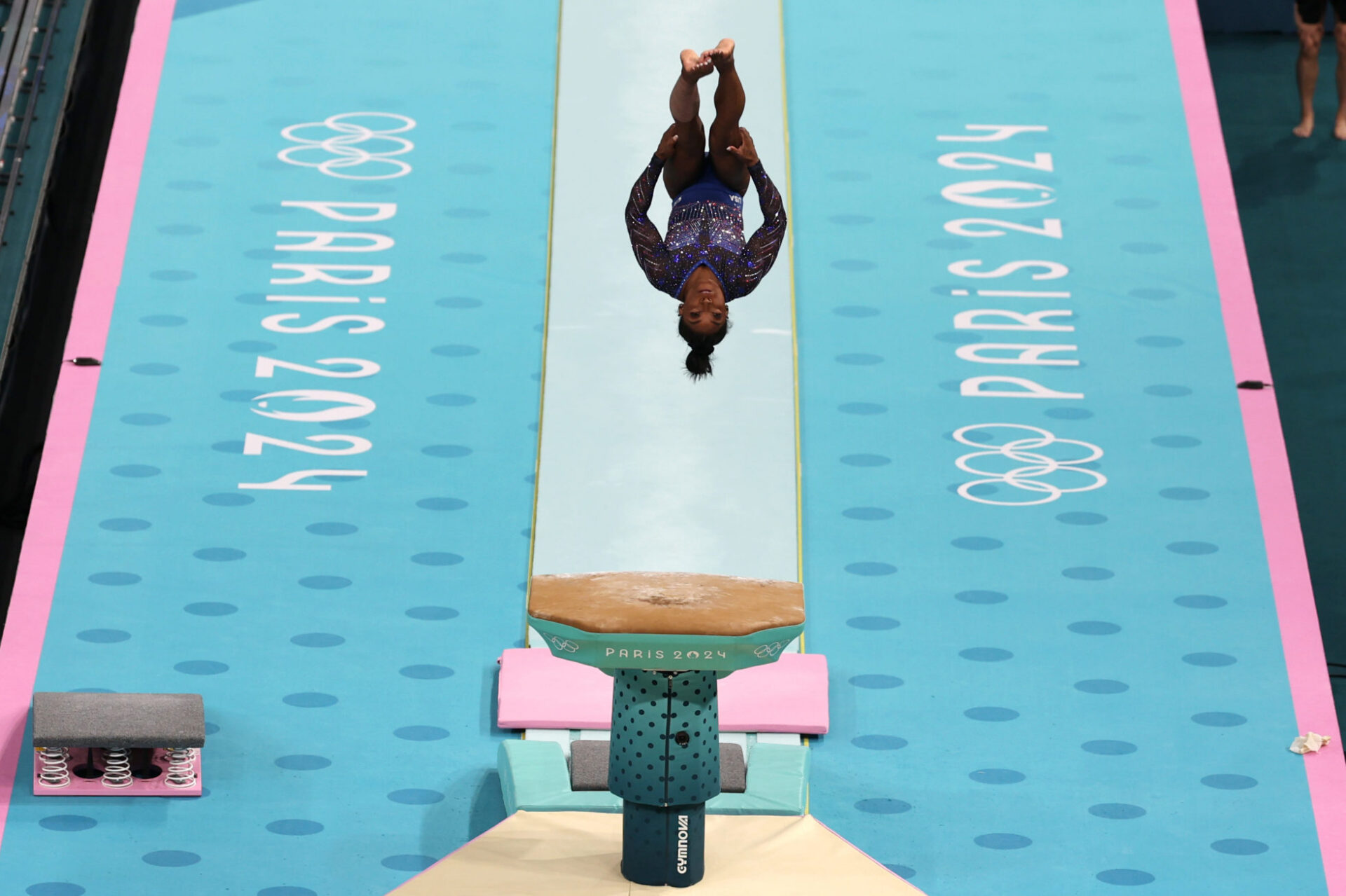 Simone Biles, photographie de Christophe Pallot