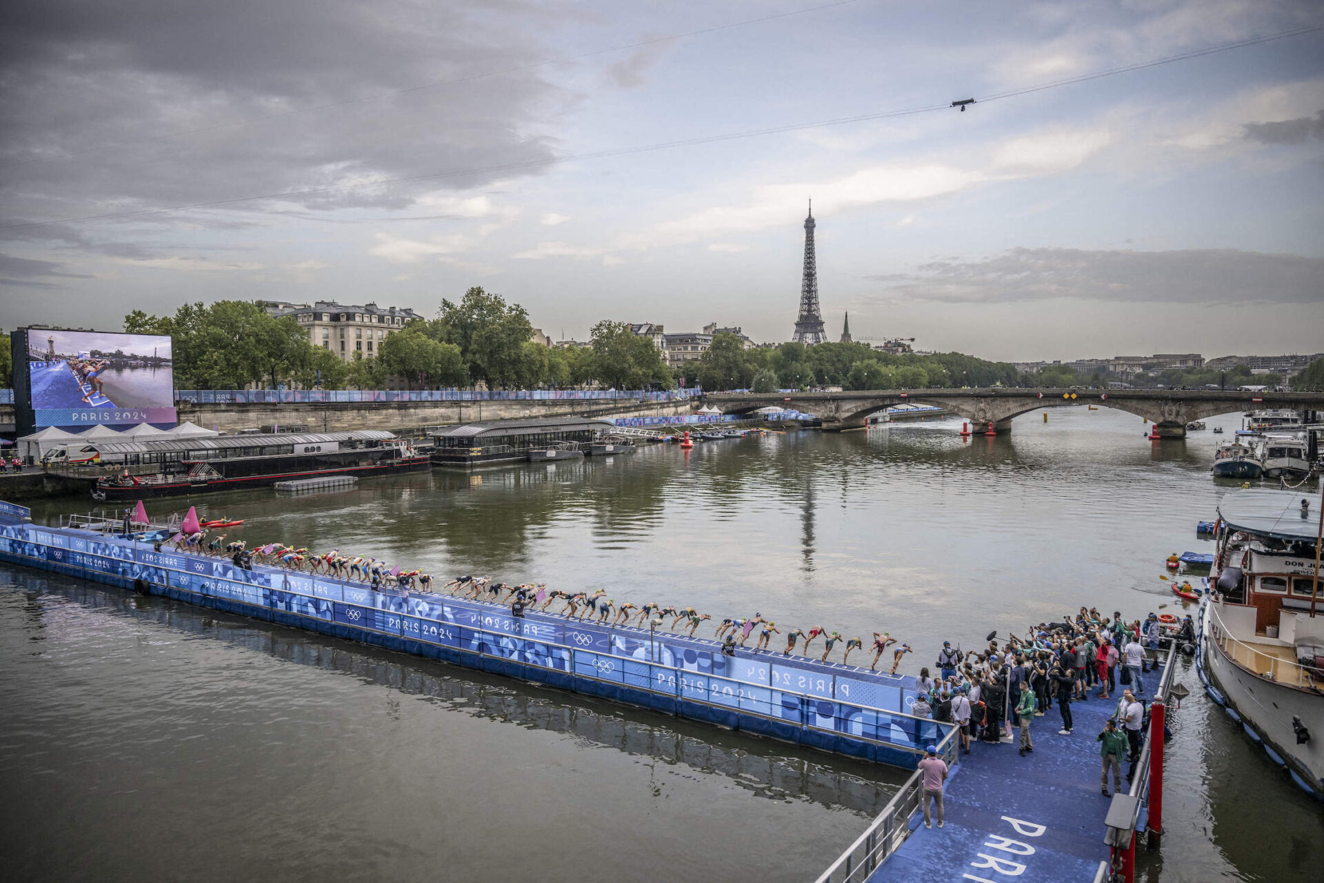 Triathlon, photographie de Eliot Blondet