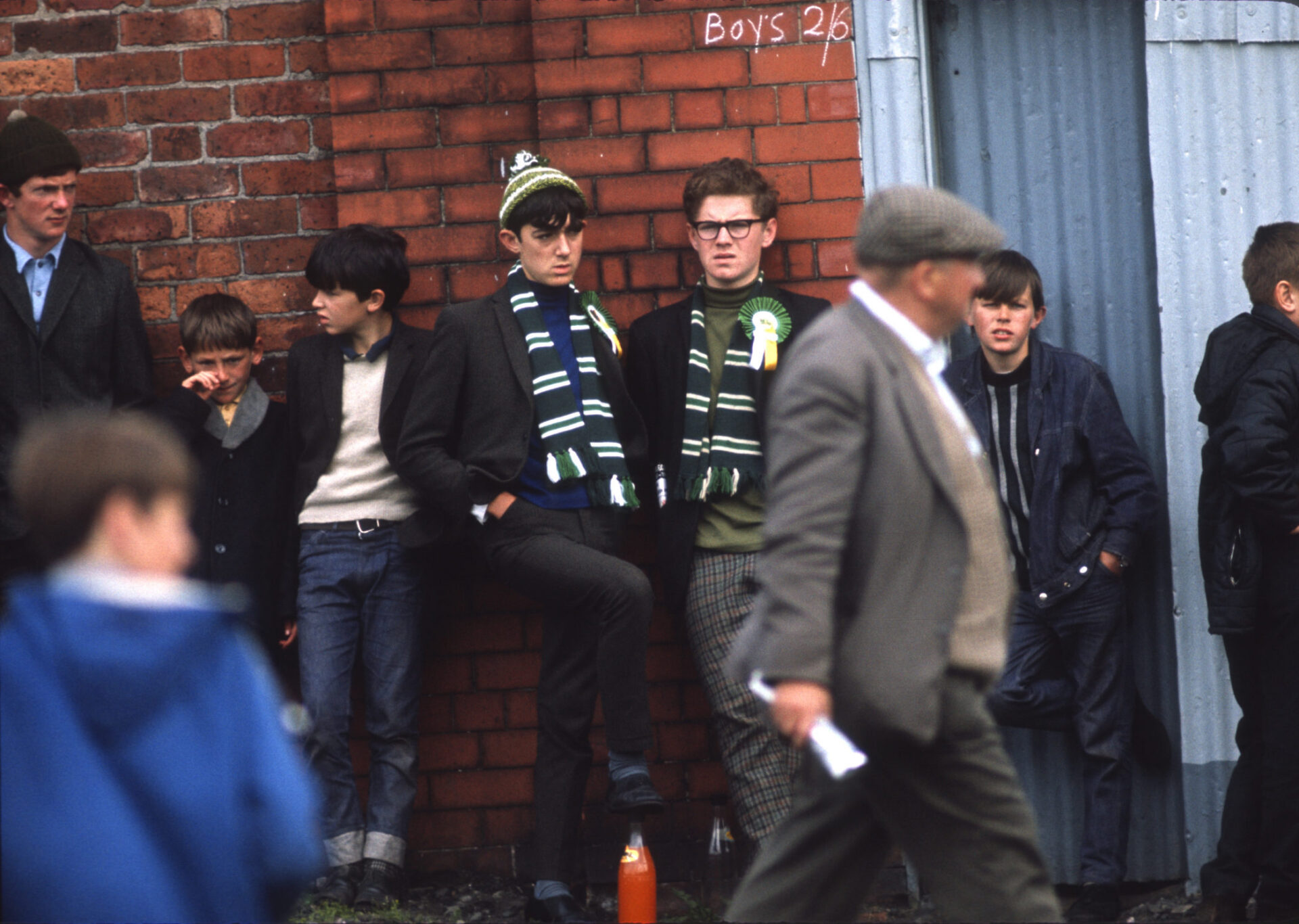 Celtic fans (2), photographie de Gerry Cranham