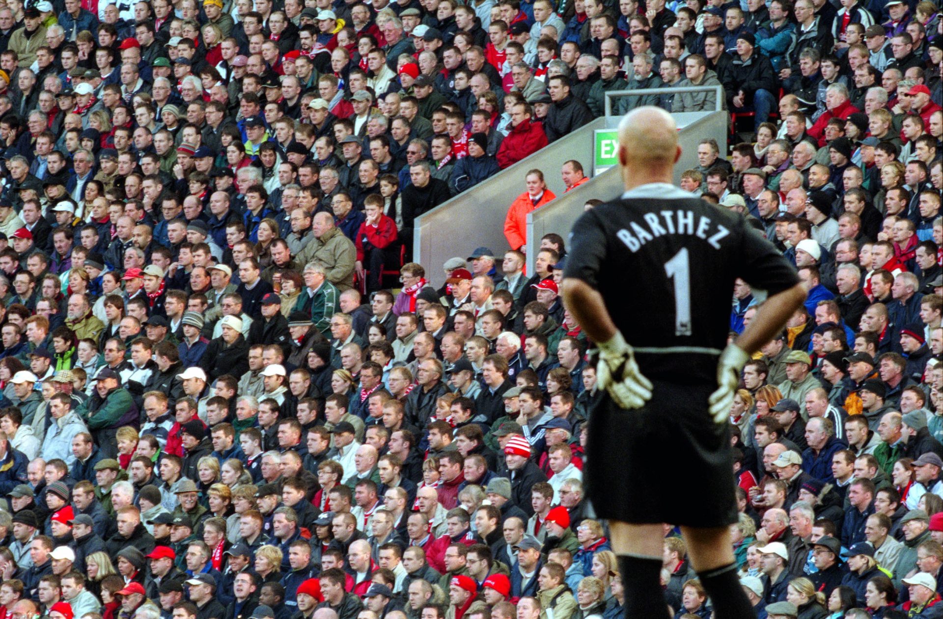 Fabien Barthez, photographie de Mark Leech